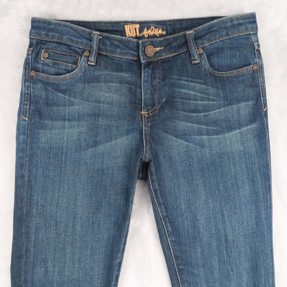 KUT from the Kloth Jeans Womens 8 Fit 31x32 Dark Wash Slim Straight KP488MA5